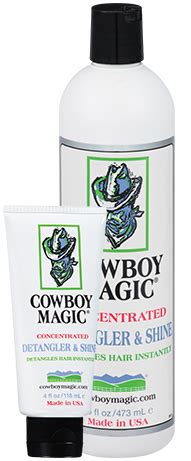 Revive your tangled mane with Cowboy Magic hair detangler